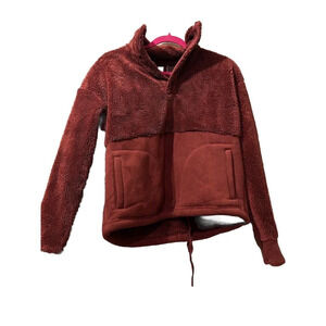 NWT All In Motion Maroon Burgundy Pull Over Size XS